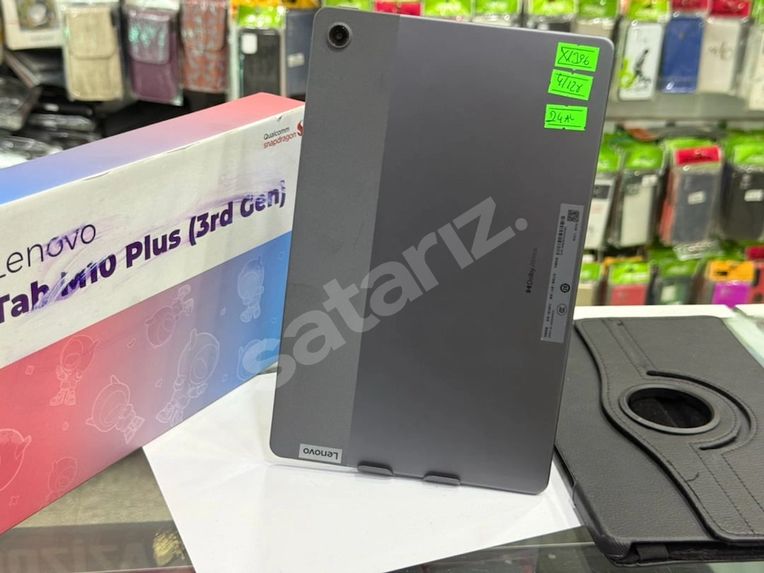 🔥 Lenovo Tab M10 Plus 3. Nesil 128GB | 24 Ay Garantili | Sıfır