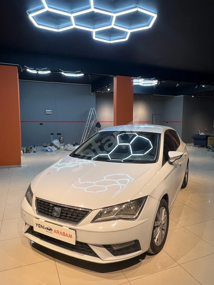 2017 SEAT LEON 1.6 TDI DEĞİŞEN YOK LED OTO. VİTES KREDİ KART 12