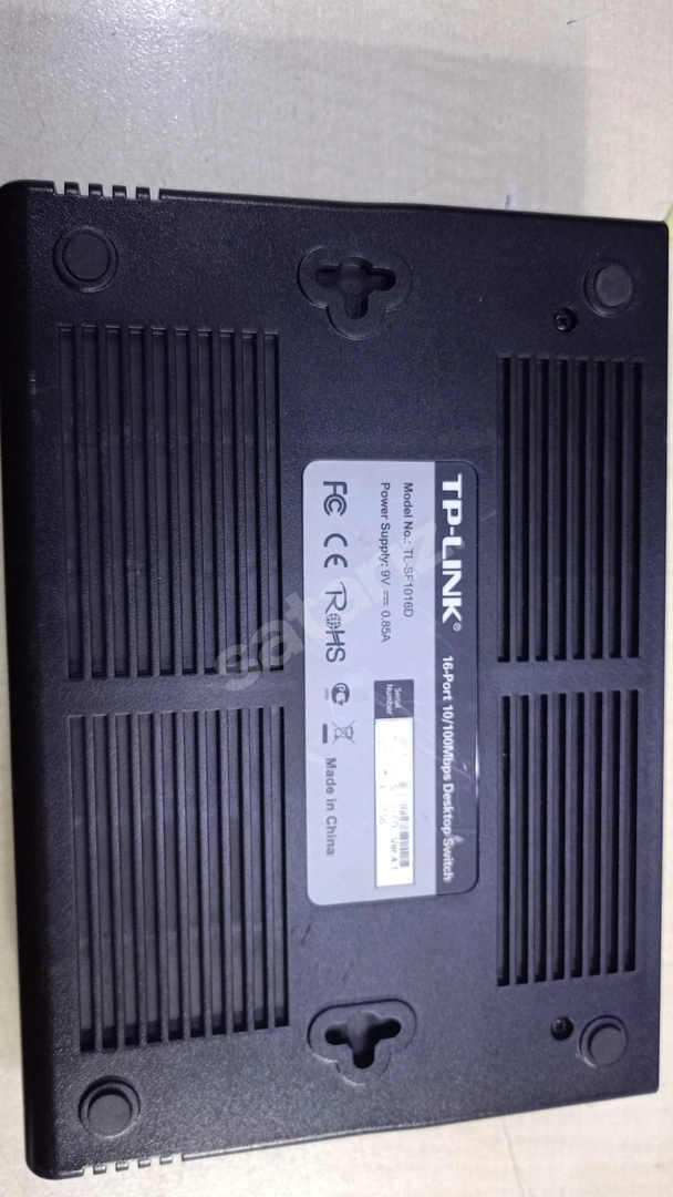🔌 Tp‑Link TL‑SF1016D 16 Port 10/100 Mbps Ethernet Switch
