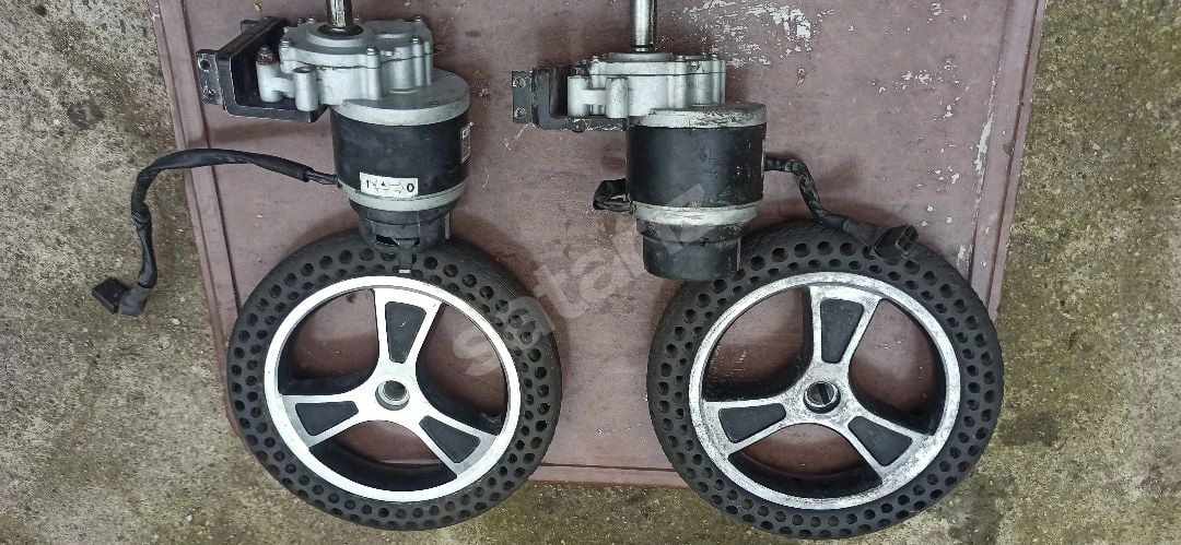 Redüktörlü Dc Motor & Tekerlek Takımları 24v 250 w 2 adet