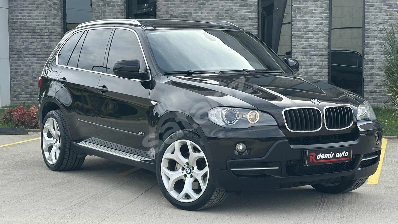 2008 MODEL BMW X5 3.0d xDrive Cam Tavan Nadir temizlikte