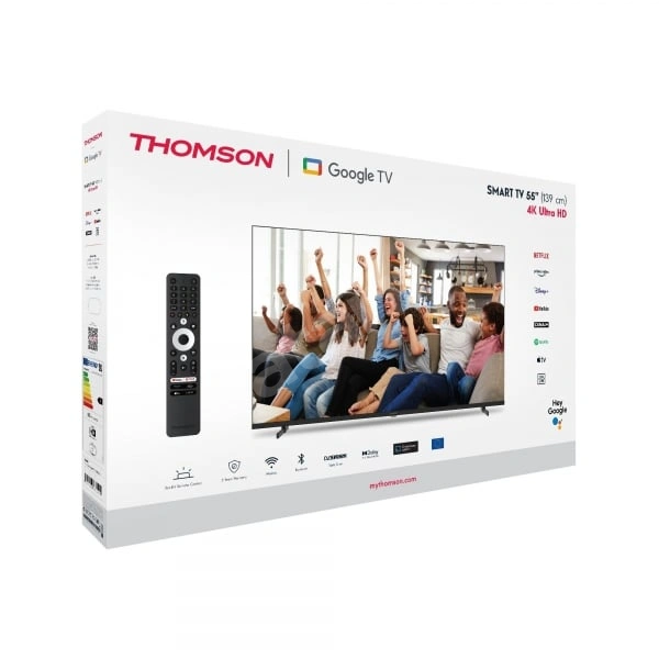 THOMSON 55UG4S14 4K Ultra HD 55" 140cm Ekran Uydu Alıcılı Google TV