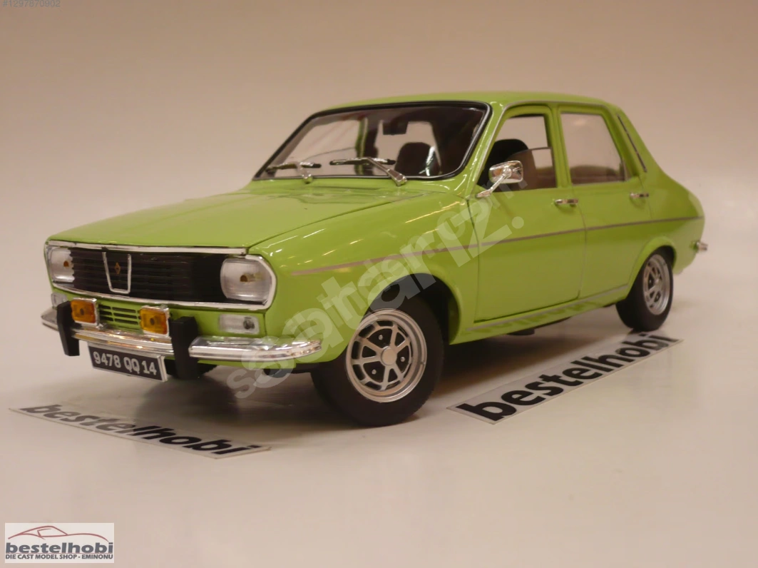 RENAULT 12 TS 1973 LIGHT GREEN bestelhobi