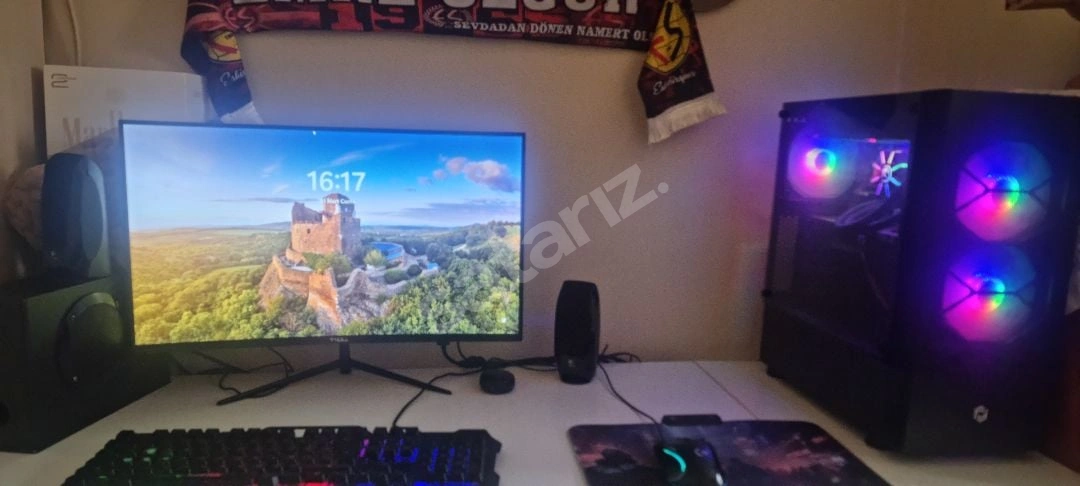 BLACK ASUS EDİTİON FULL+FULL OYUNCU BİLGİSAYARI