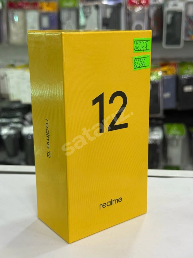 🔥 REALME 12 8GB / 256GB | SIFIR | 12 AY TAKSİT 🔥