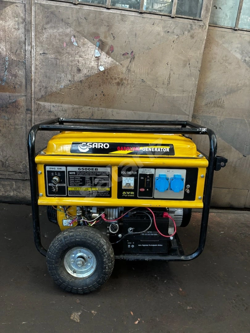 SARO 6500EB 5.5kw marşlı benzinli jeneratör