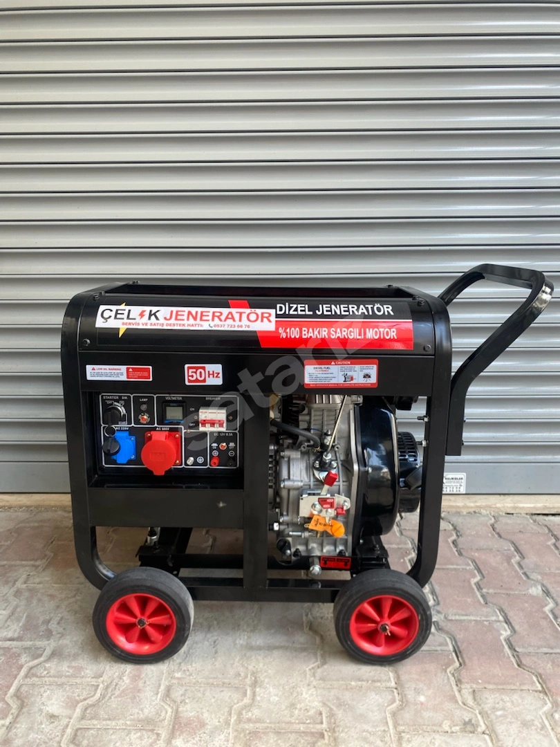 11 KVA DİZEL MARŞLI GARANTİLİ JENERATÖR