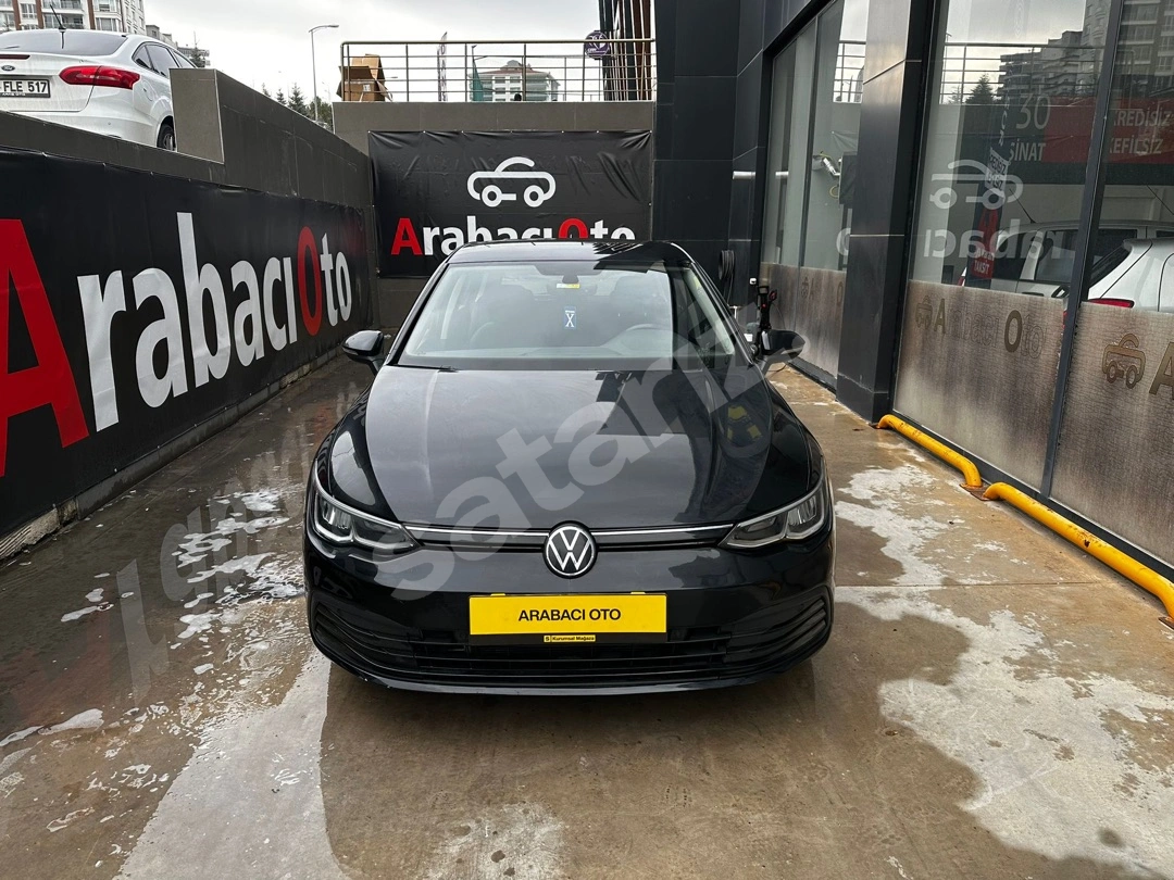 ARABACI OTODAN SIYAH 2022 GOLF8 OTOMATİK HİBRİT 350BİN PEŞİNATLA