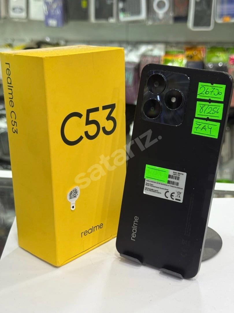 🔥 Realme C53 256 GB | 7 Ay Garantili | Kutulu Faturalı |