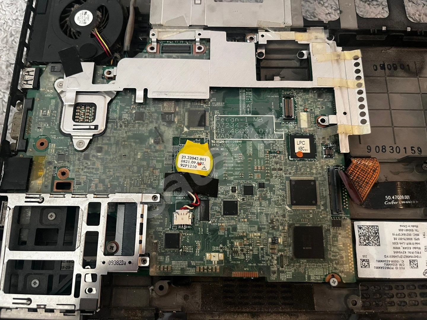 Lenovo Thinkpad X200s Anakart