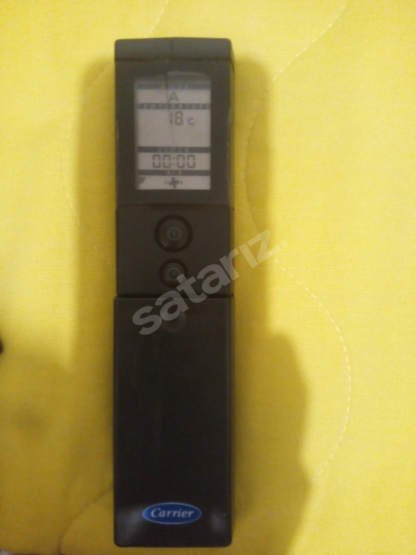 Carrier klima ısıtıcı havalandırma kumandası orjinal..