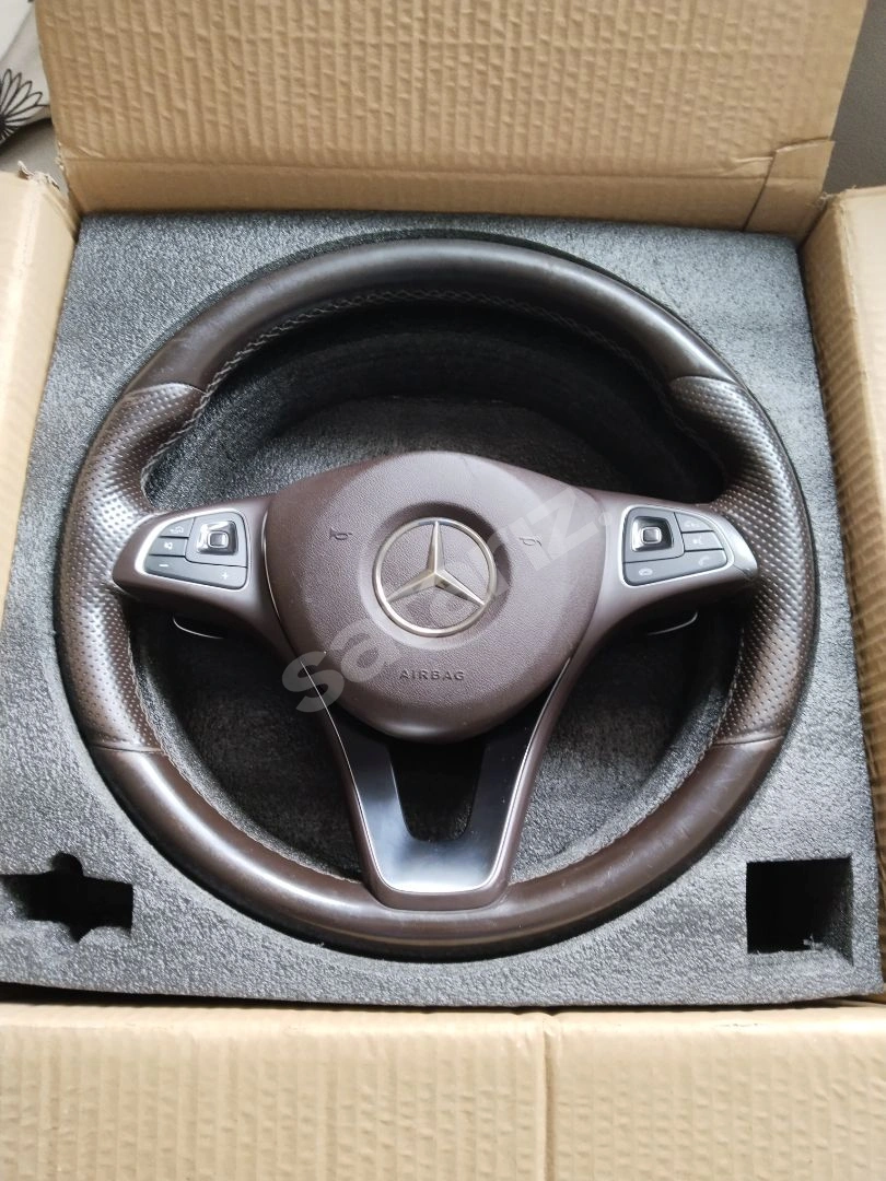 Mercedes W213 Kahverengi Direksiyon Simidi