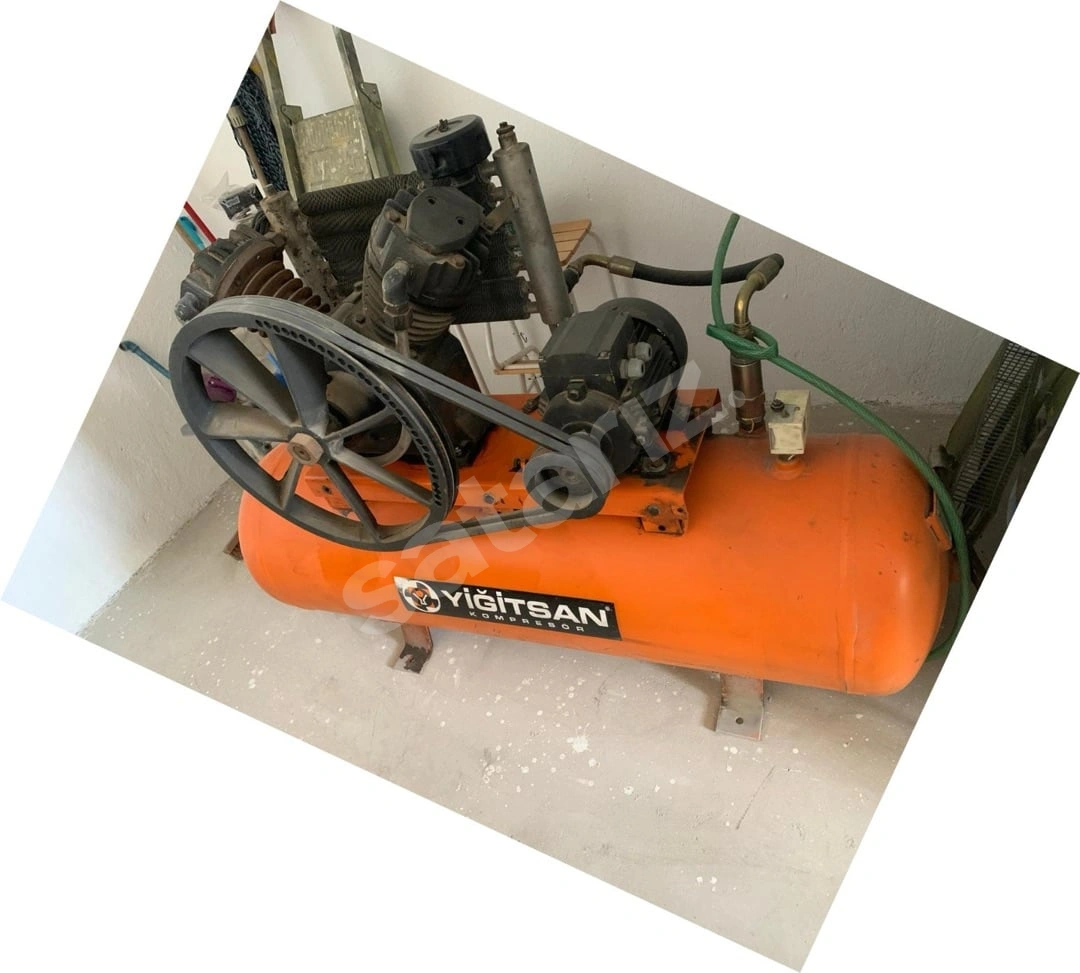 YİĞİTSAN 250LT / 35 BAR / PİSTONLU / ÇOK TEMİZ