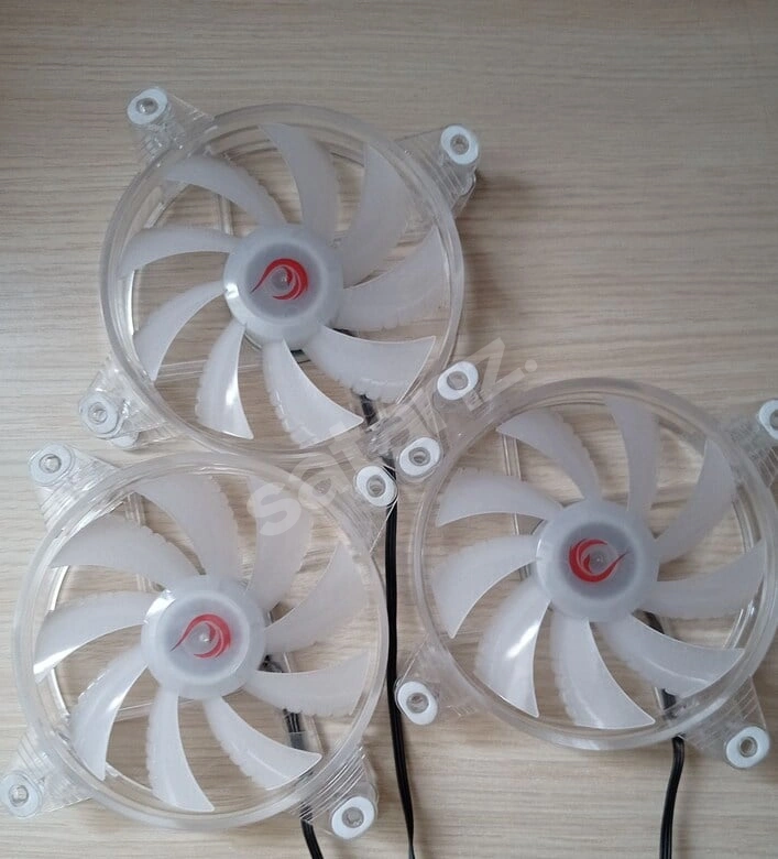 RAMPAGE 6C-121 3x120mm RAINBOW FAN