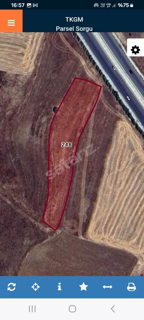 ACİL SATILIK UYGUN AFYON ANTALYA YOLU SANDIKLI SATILIK TARLA