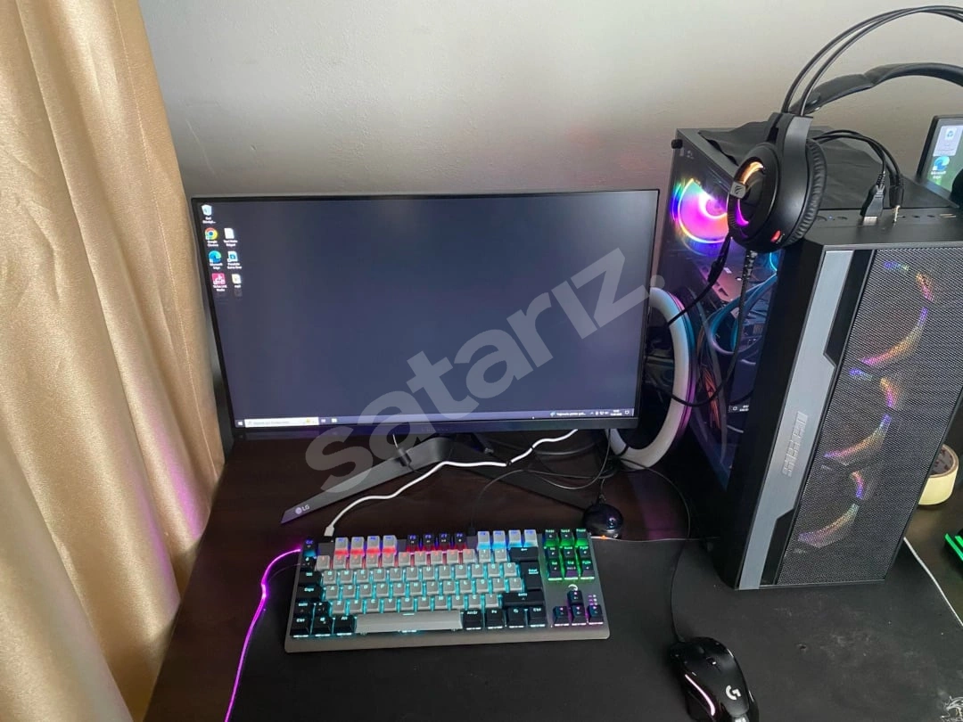 RYZEN 5 / SAPPHIRE 6500XT Oyuncu Bilgisayarı Gaming Computer