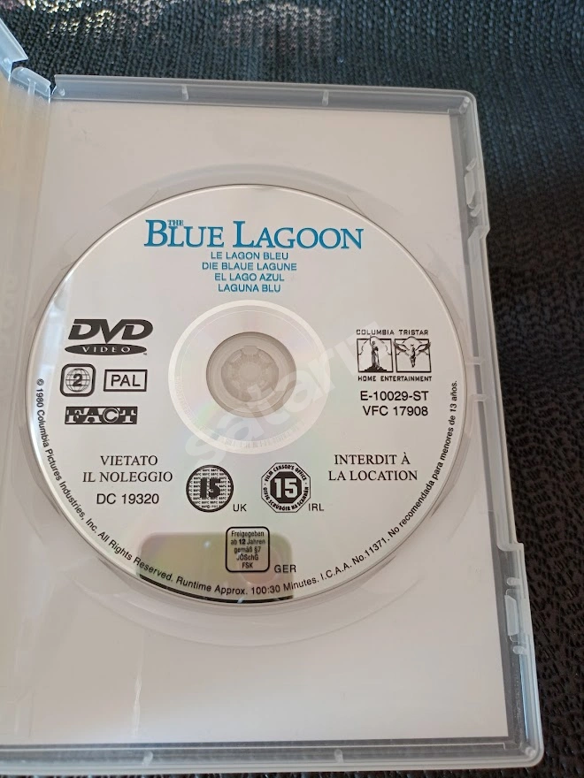 MAVİ GÖL - THE BLUE LAGOON - BROOKE SHILDS, CHRSITOPHER ATKINS.