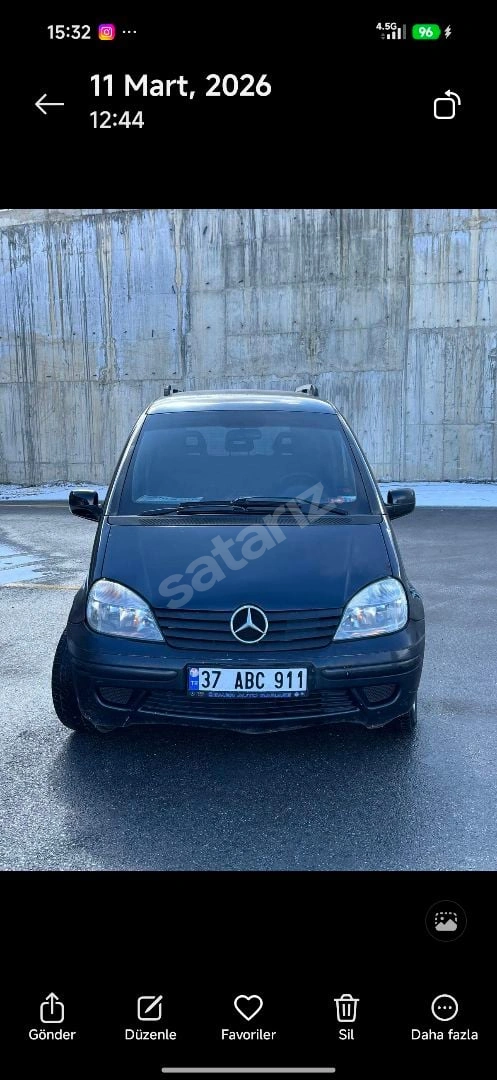 DEĞİŞENSİZ MASRAFSIZ MERCEDES 1.7 CDİ TURBO DİZEL
