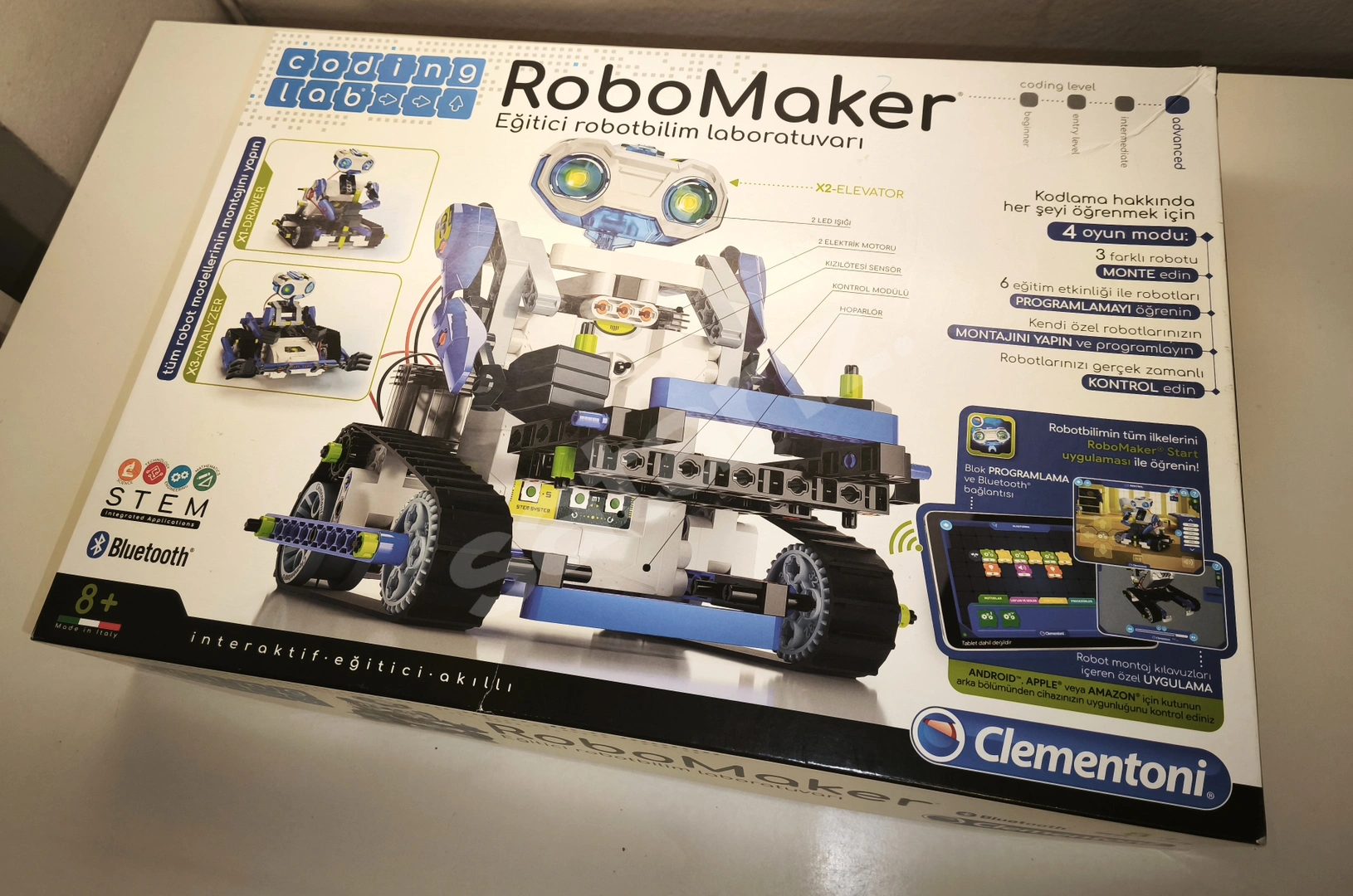Clementoni - RoboMaker Eğitici robotbilim laboratuvarı
