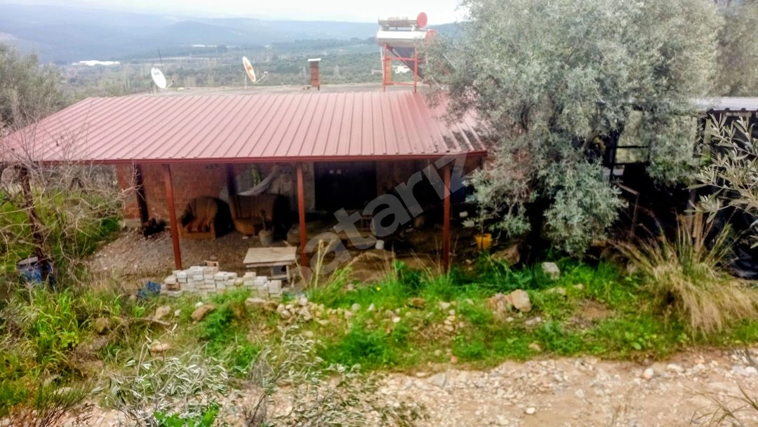 KARACASU ESENÇAY'da SATILIK EV ve ARAZİSİ