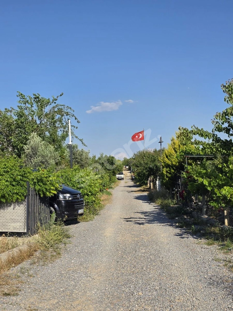 MENDERES OĞLANANASI'NDA YAŞAMA HAZIR 250 m² SATILIK BAHÇE!