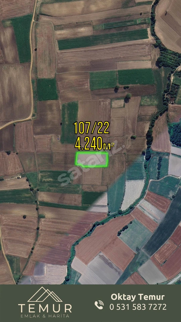 Vize Çavuşköy 4.240m2 Satılık Uygun Fiyatlı Tarla