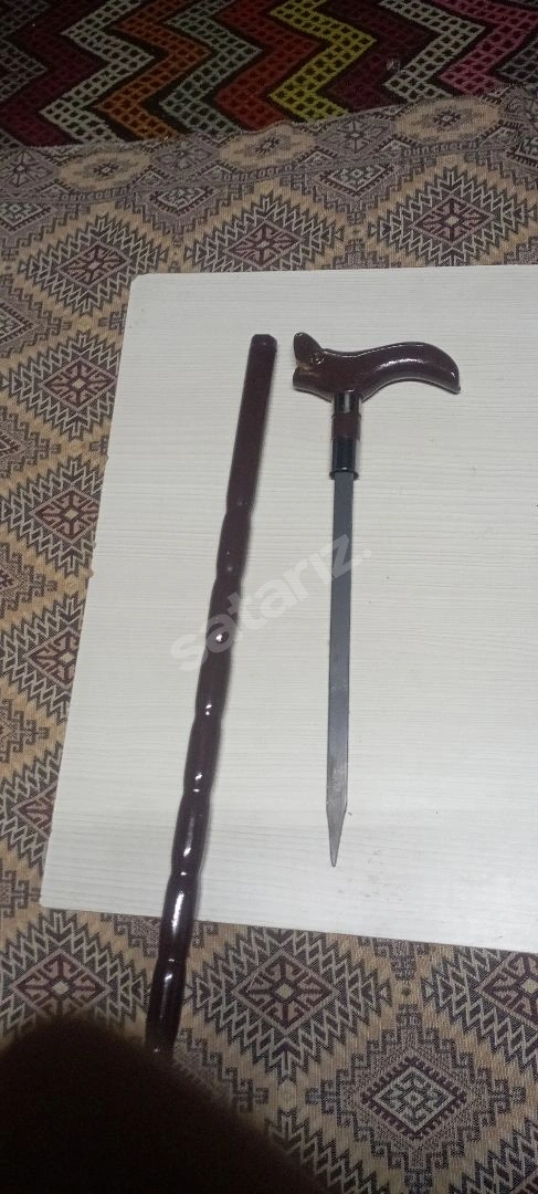 Avrupa Üretimi Kılıç Baston