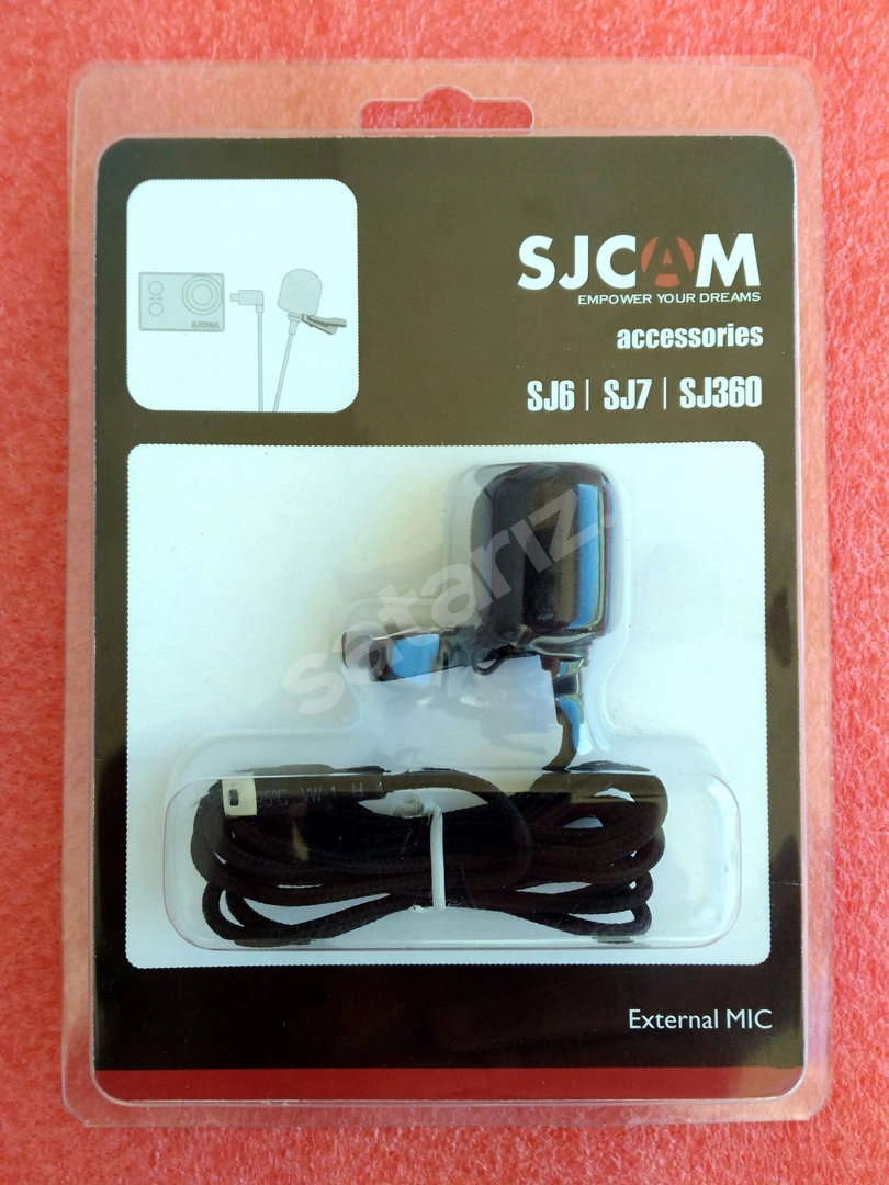Sjcam SJ6 - SJ7 - SJ360 Aksiyon Kamera Harici Mikrofon