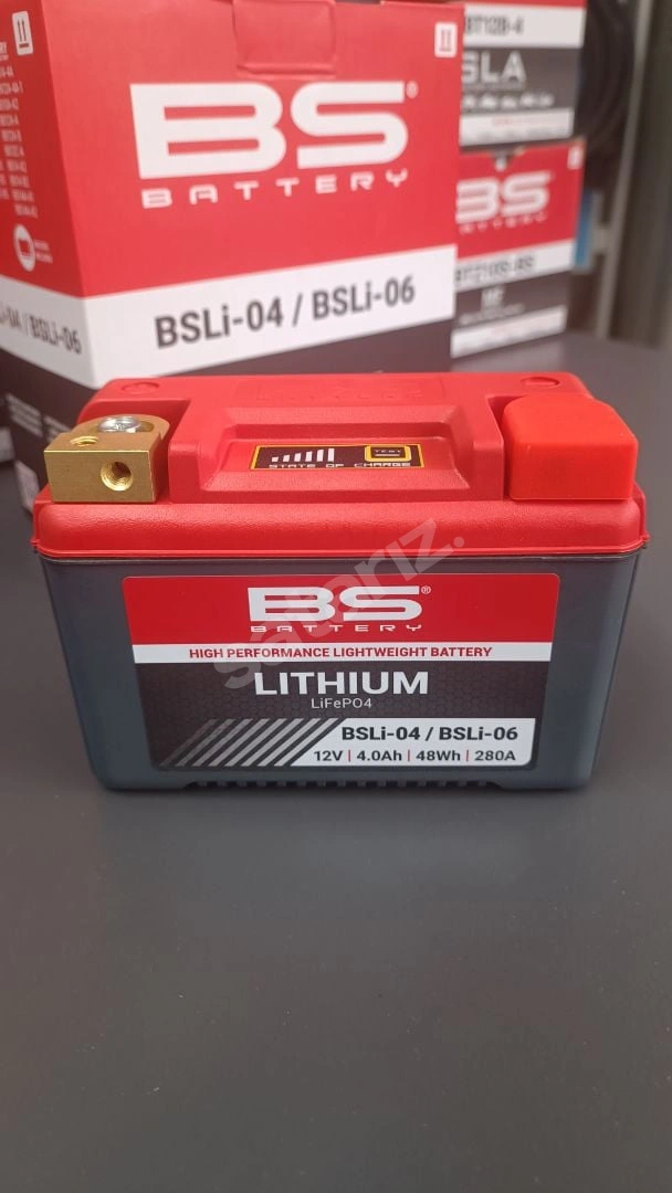 BSLI-04/06 Lithium-Ion Battery nakit