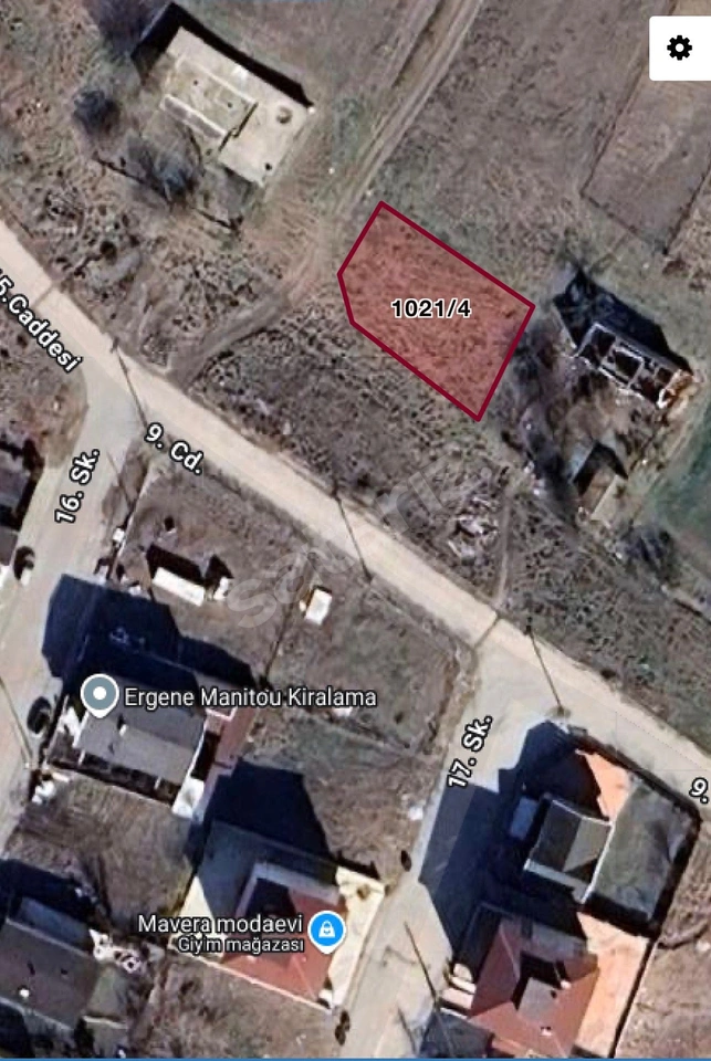 MARMARACIK'TA 3 KAT İMARLI 408 m² SATILIK ARSA!