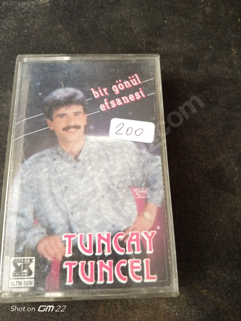 Tuncay Tuncel 'Bir Gönül Efsanesi' Müzik Kaseti