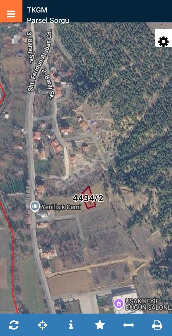 ÇOKKOZLAR YOLU ÜZERİNDE 693 M2 VİLLALIK İMARLI ARSA