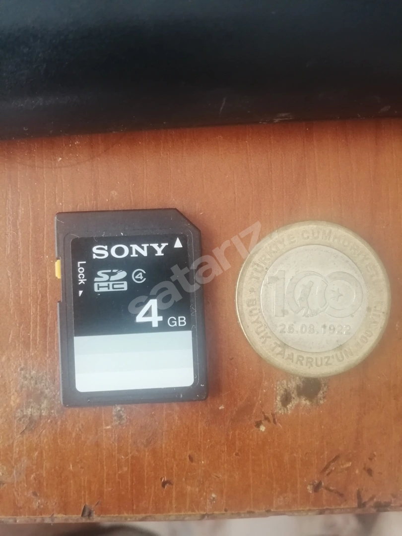 Sony 4GB SD CLASS-4 hafıza kartı