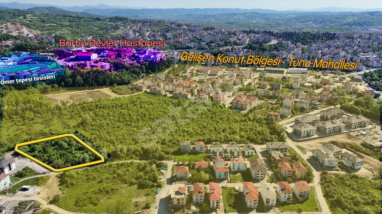 TUNA MAHALLESİ'NDE SATILIK 3 KAT İMARLI ARSA