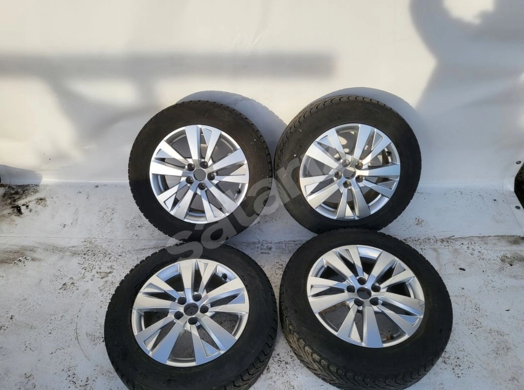 ORİJİNAL PEUGEOT RİFTER, 3008, BERLİNGO 17 İNÇ JANT LASTİK TAKIM