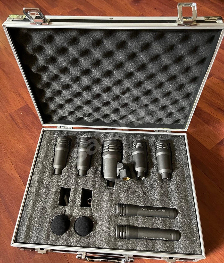 BATERİ MİKROFON SETİ DENOX 7 ADET