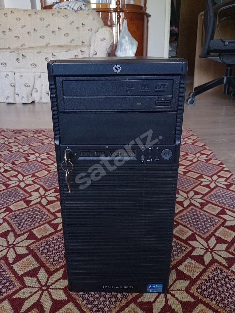 HP ProLiant ML110 G7 Xeon E3-1220 Server PC Kasa