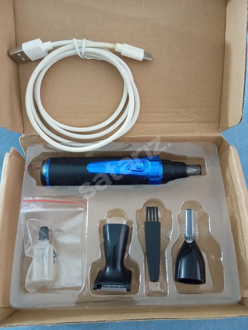 SHAVER ZH-3698 3 BAŞLIKLI BURUN-KULAK MAKİNESİ