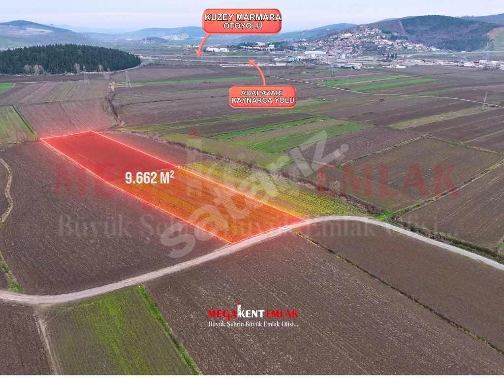İMAR SINIRINDA 9662 M2 SATILIK KUPON ARSA