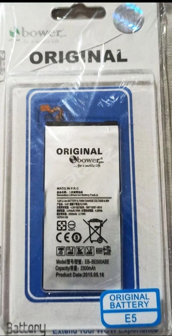 SAMSUNG E5 E500 SIFIR BATARYA 2300mAh