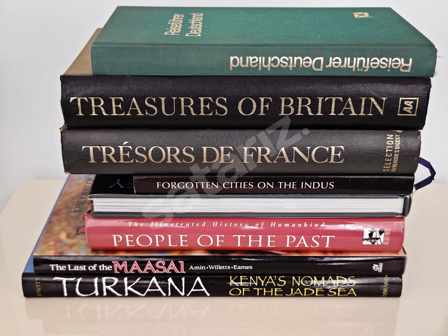 İngilizce & Almanca & Fransızca / Ülkeler, Kültürler, Toplumlar, İnançlar (8 kitap, toplu satış)