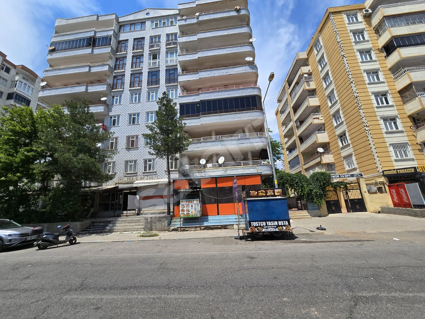 KAPLAN DÜĞÜN SALONU YANI SATILIK 160 M² DÜKKAN