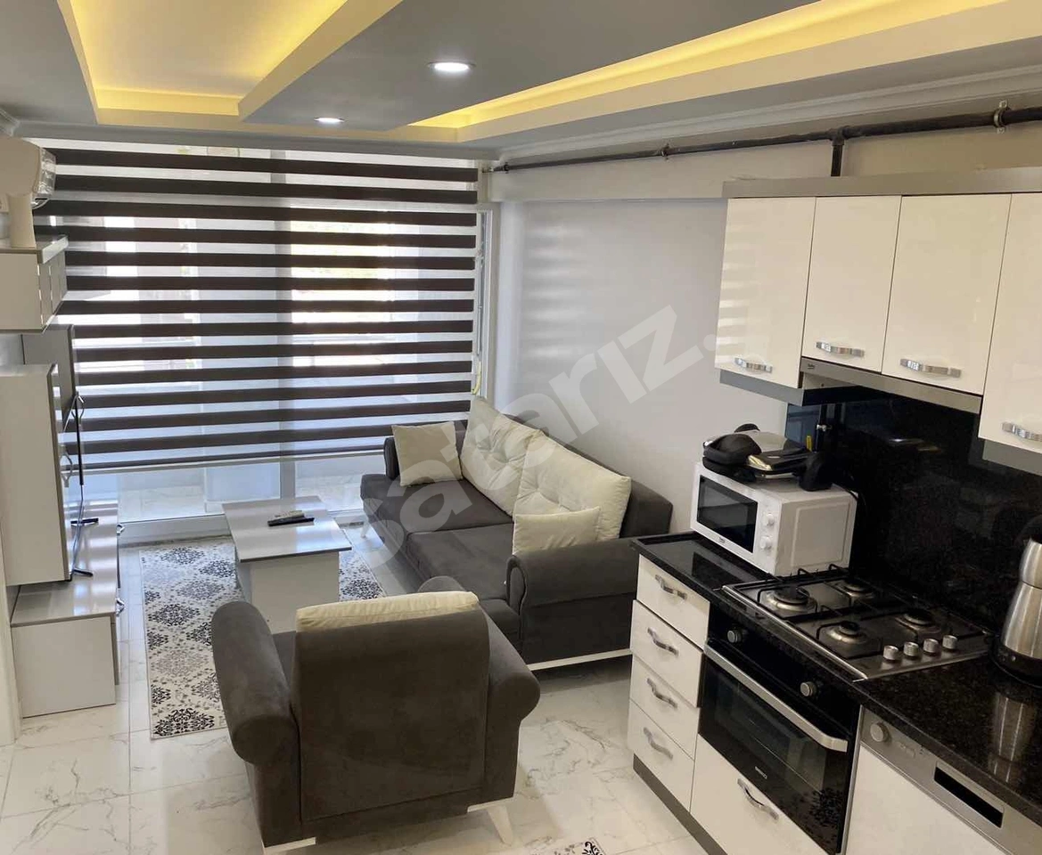 GÖRÜKLE DUMLUPINAR DA FULL DOSYAL DONATILI 1+1 DAİRE