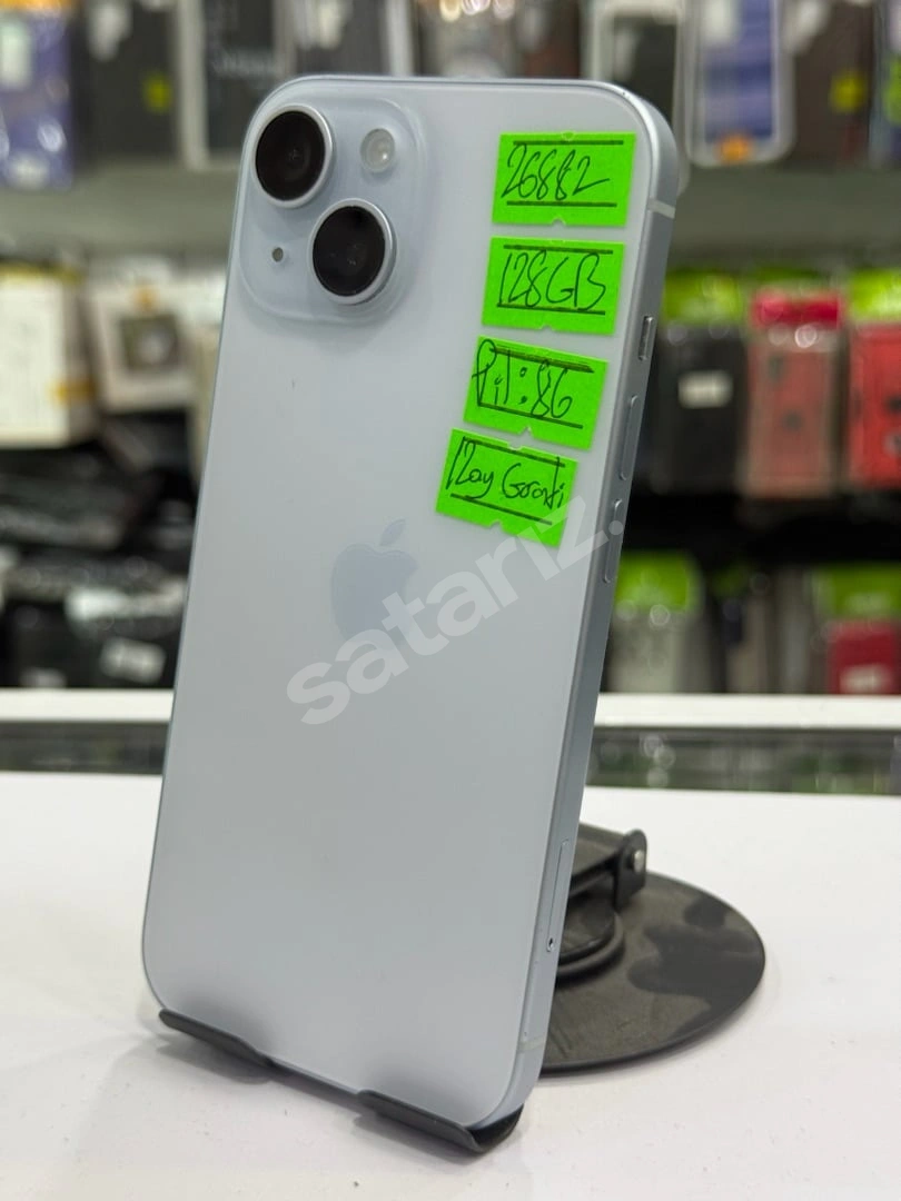 🚀 iPhone 15 128 GB | 12 Ay Garantili | Hatasız | Taksit & Takas