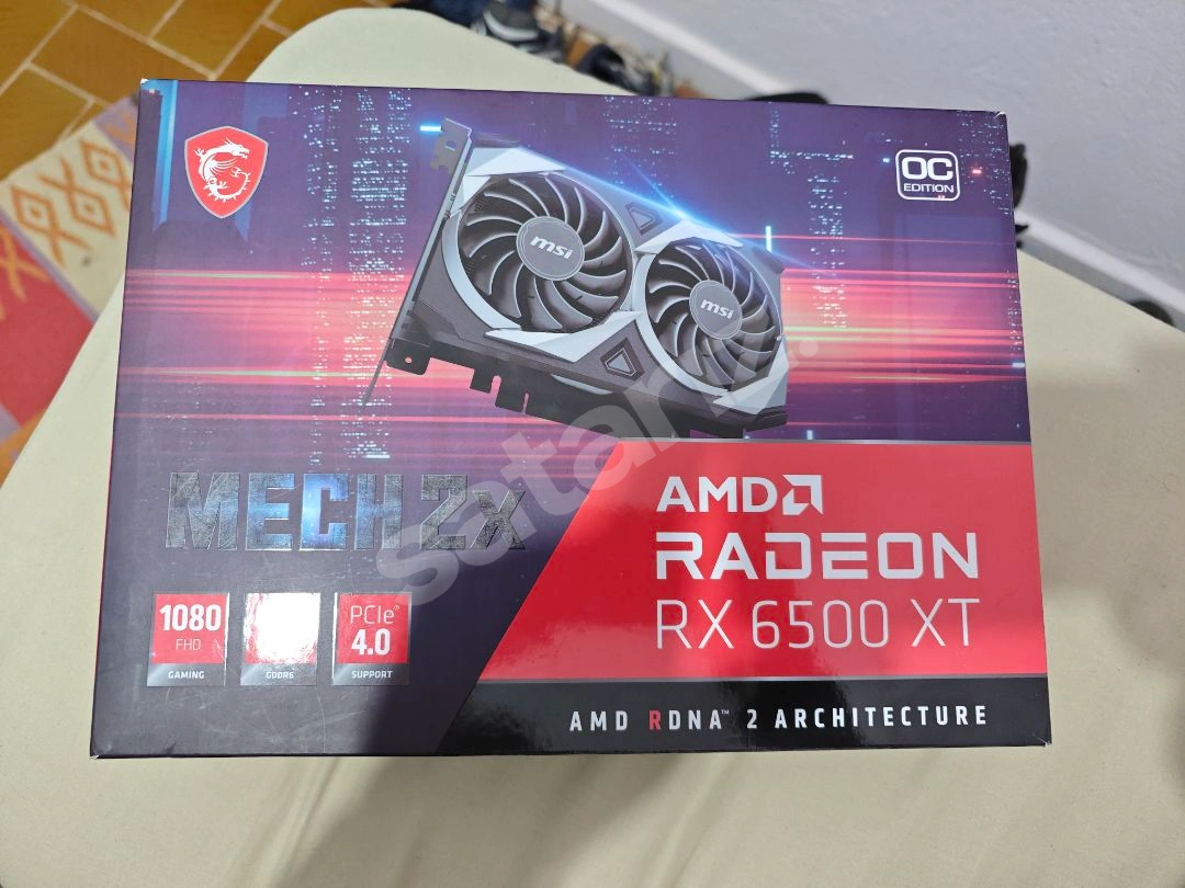 MSİ RX 6500XT 4GB 64BİT