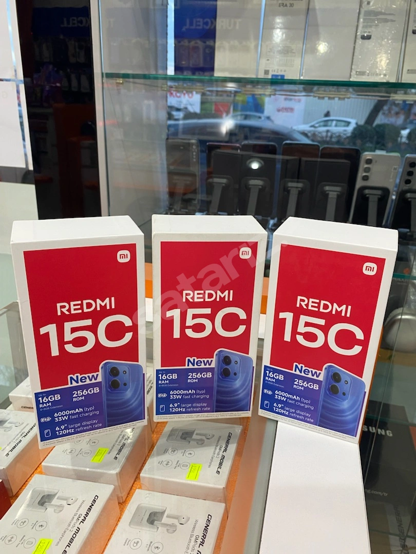 XİAOMİ REDMİ 15C 16/256GB GLOBAL SIFIR ORJİNAL KUTUSUNDA