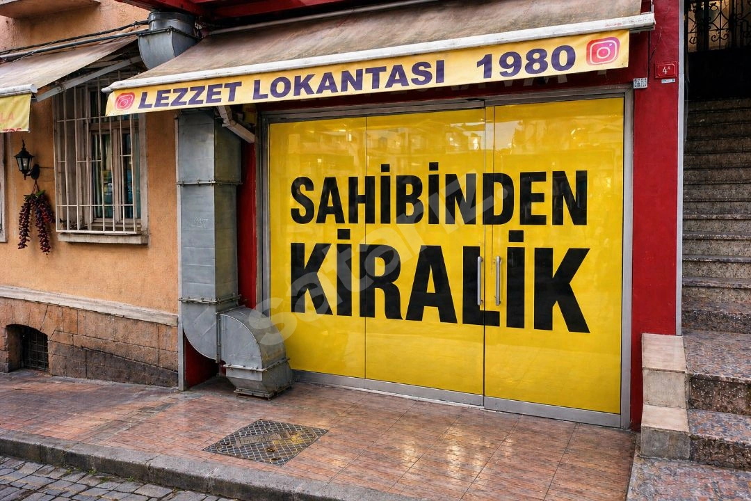 BESİKTAS CARŞIDA 170m2 İKİ KATLI - BACALI -ÇARŞIDA