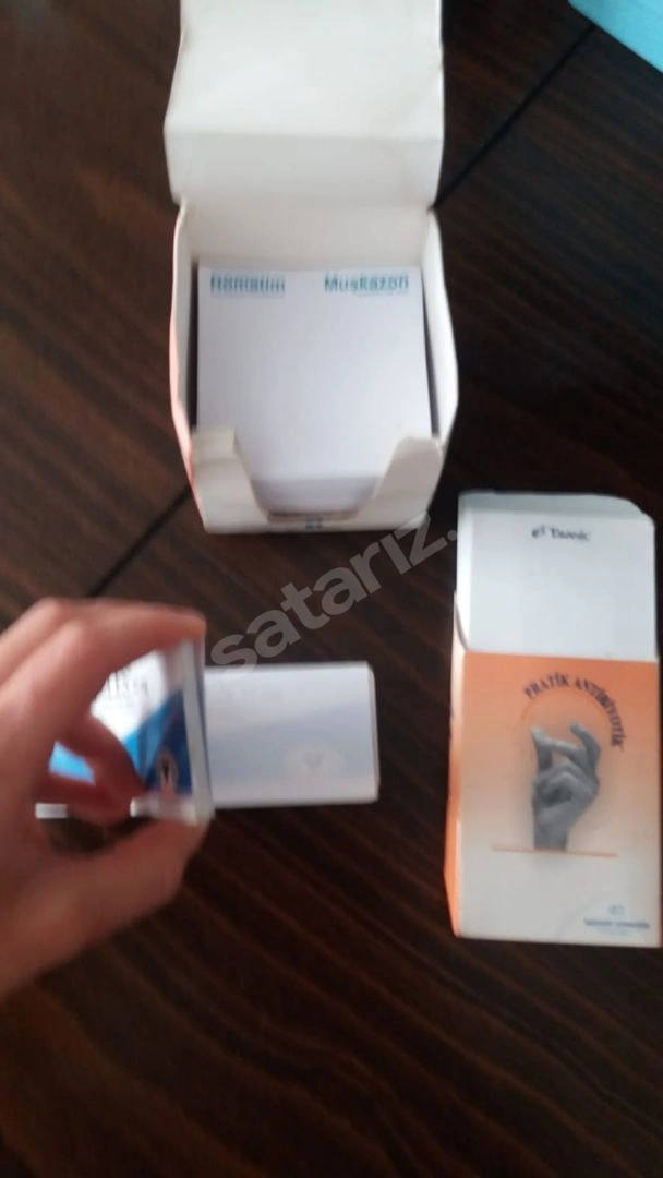 3 Adet Notluk Not Kağıdı