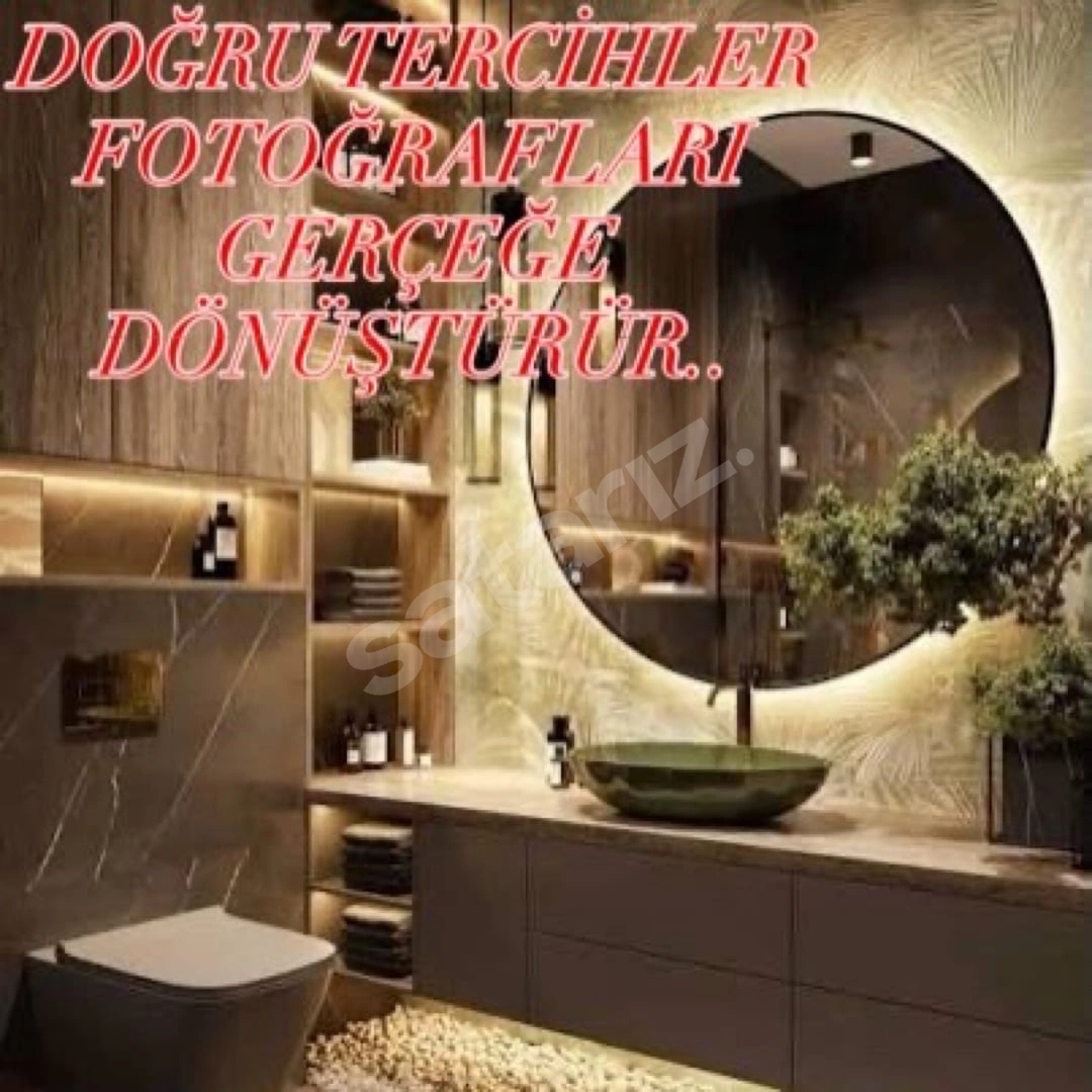 ANAHTAR TESLİM MUTFAK VE BANYOLARINIZ İÇİN BUTİK ÇALIŞMALAR