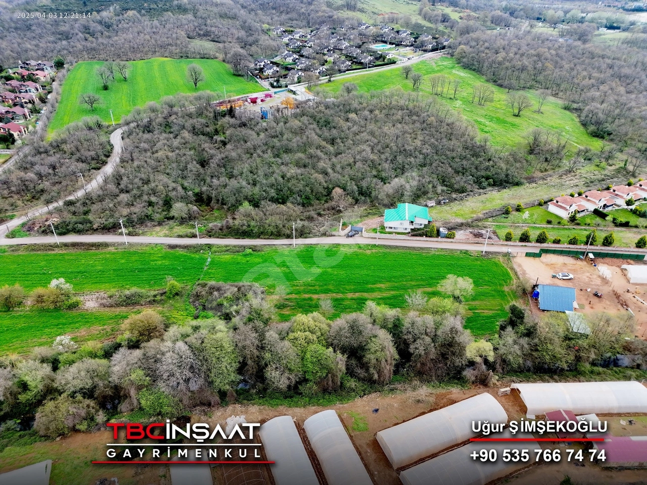TBC Gayrimenkul | Gebze Ovacık'da 2.600 m² Satılık Tarla